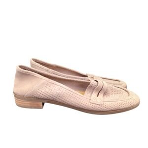 Lucky Brand Pink Perforated Loafers